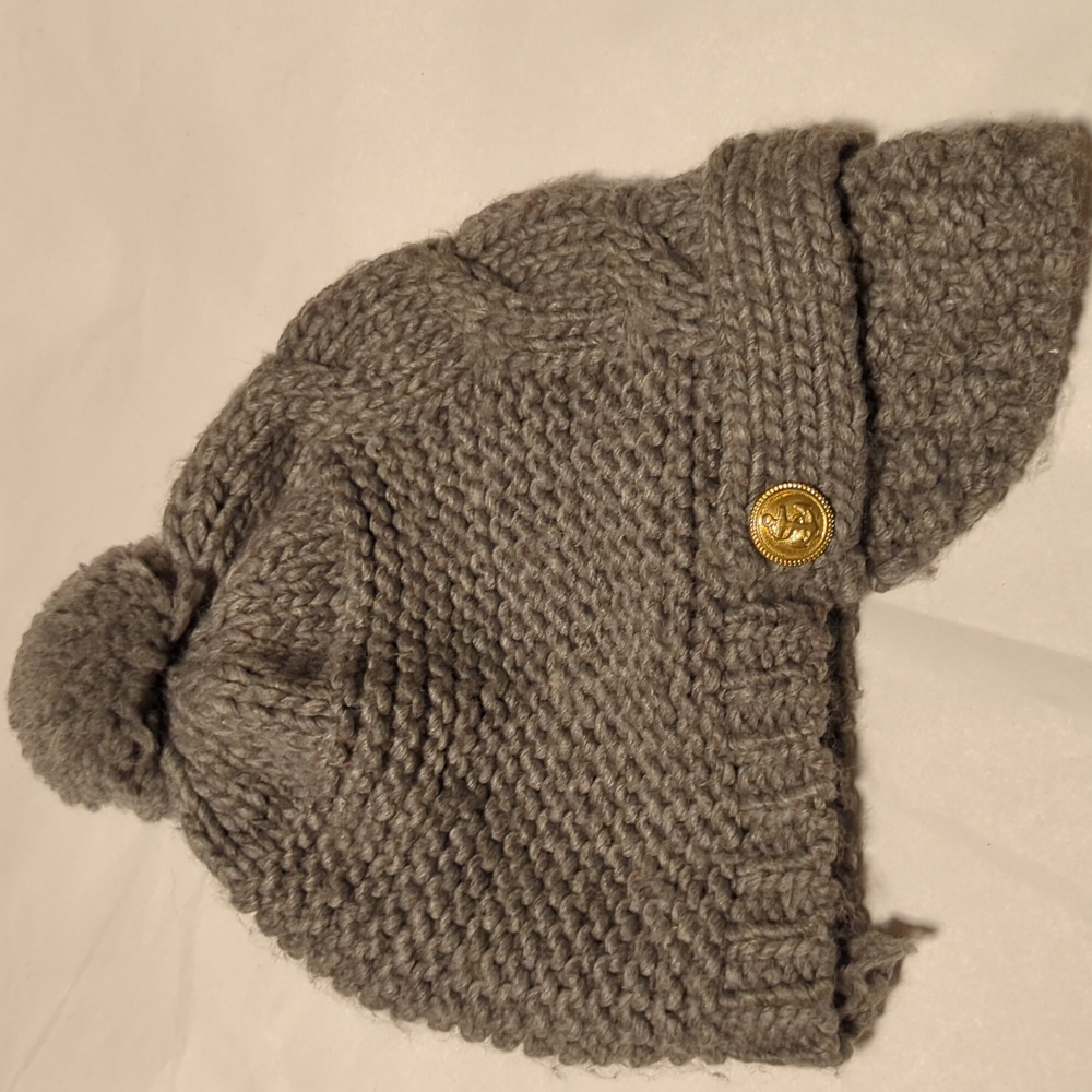 Land's End Canvas gray winter hat